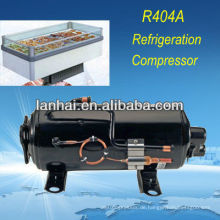 Tiefkühlschrank für Gewerbe mit CE RoHS R404A hermetischer horizontaler Gefrierschrank Kompressor 1hp
